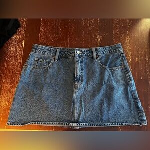 Old Navy Blue Denim Mini Skirt